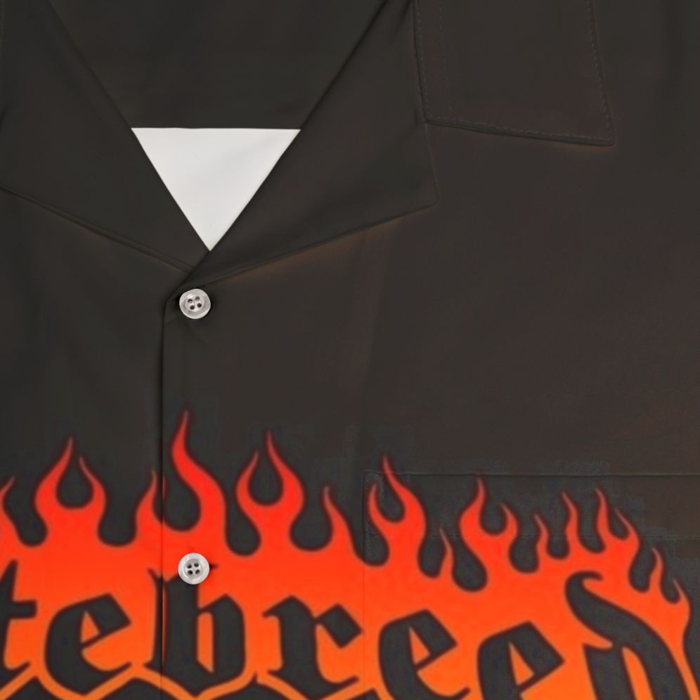 Hatebreed metal Hawaiian shirt - Detail