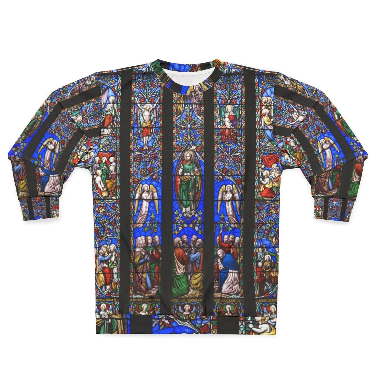 Church Stained Glass Window Sweatshirt