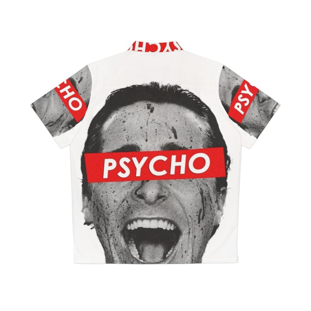 Patrick Bateman wearing the iconic American Psycho Hawaiian shirt - Back