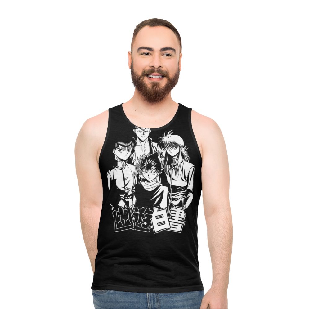 Yuyu Hakusho anime manga unisex tank top - men