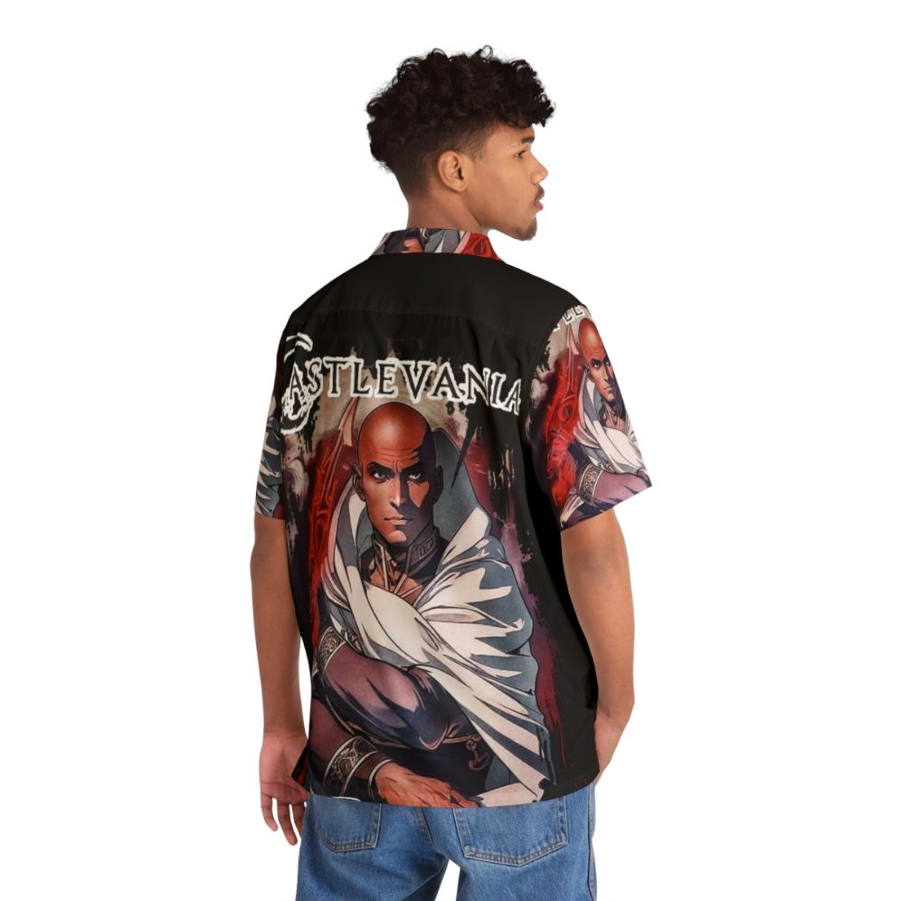 Castlevania Isaac Forge Master Hawaiian Shirt - People Back