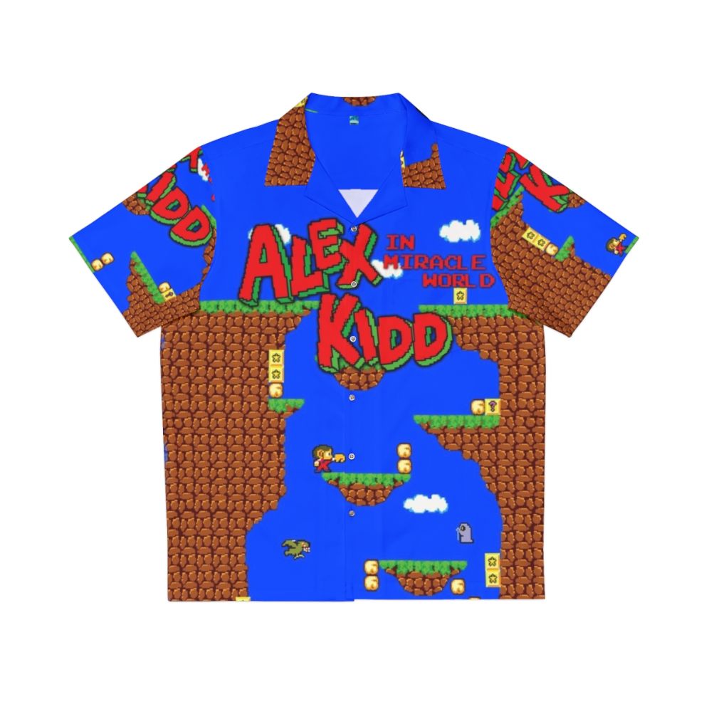 Alex Kidd in Miracle World Hawaiian Shirt for Retro Gamers