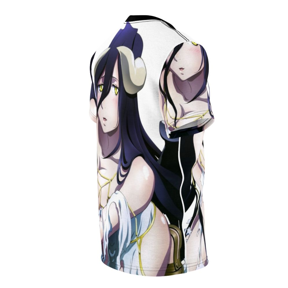 Overlord inspired Albedo anime graphic tee featuring the popular character - men right