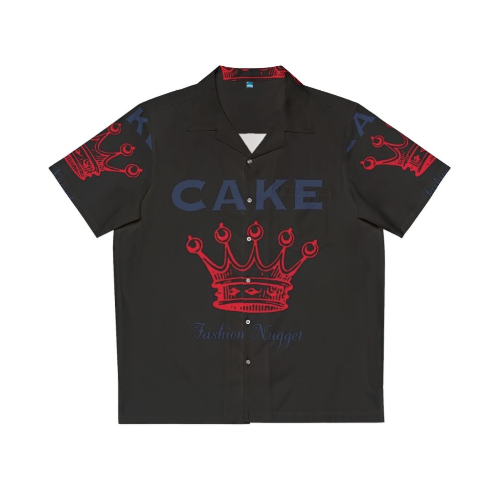 Cake Band Hawaiian Shirt with Punk Rock Fashion Design