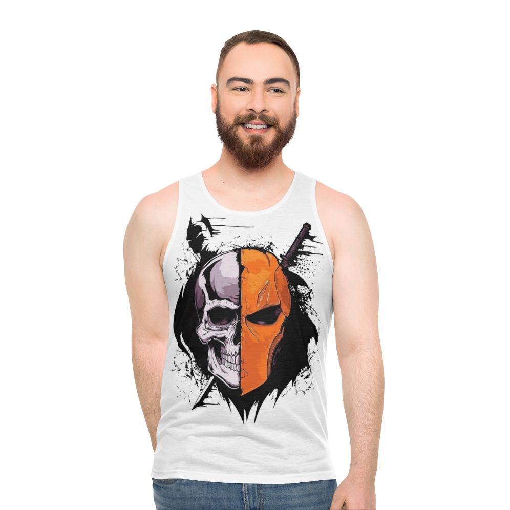 Deathstroke Superhero Unisex Tank Top - men