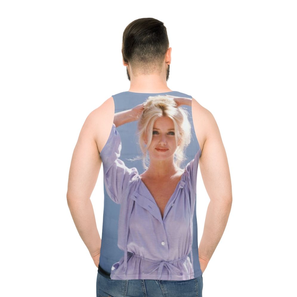 Suzanne Somers Unisex Tank Top - men back