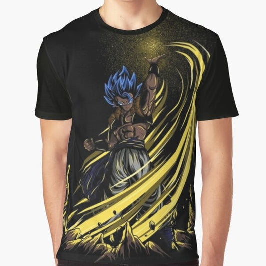 Dragon Ball Super Saiyan Graphic T-Shirt with Gogeta SSB Design