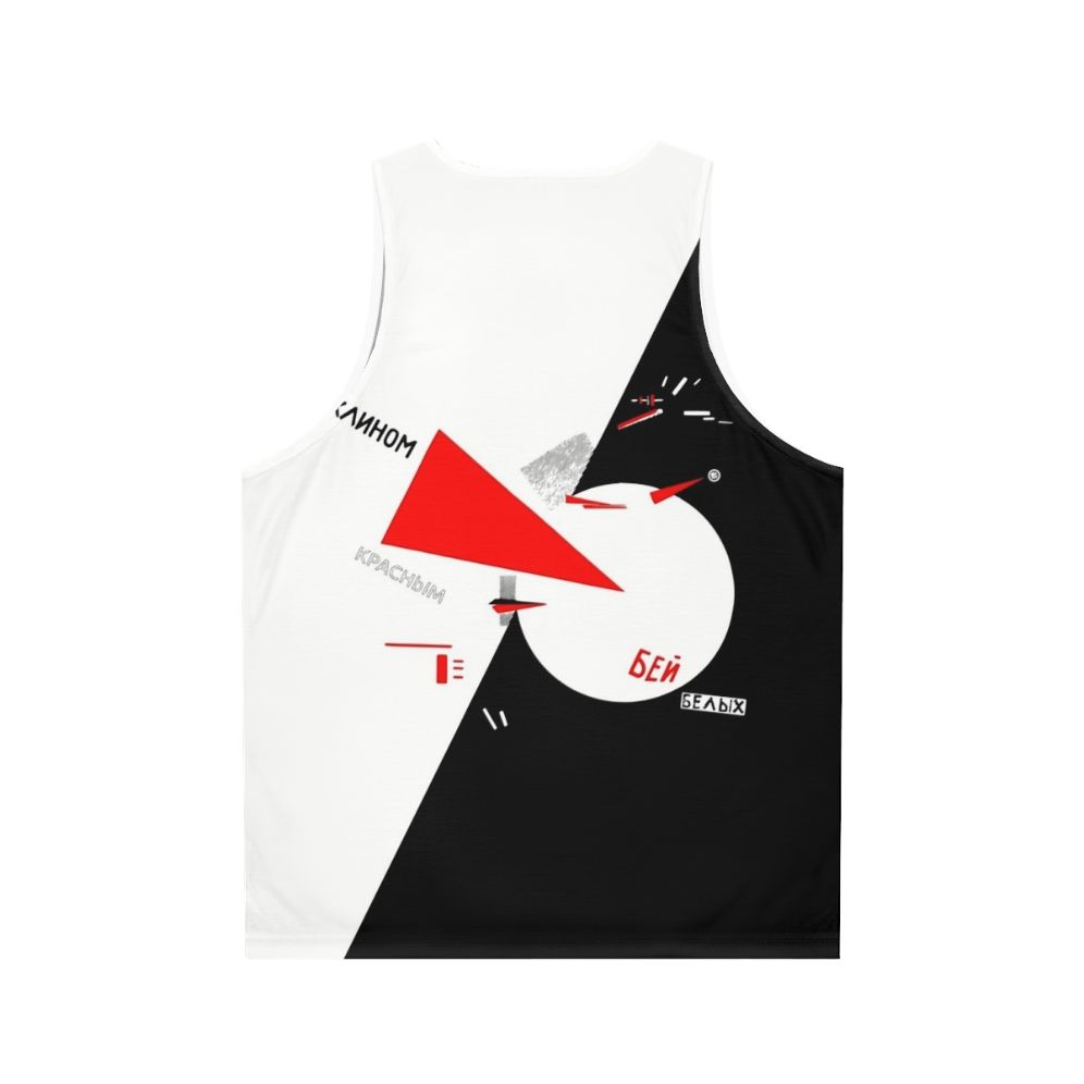 Constructivist Unisex Tank Top - Back