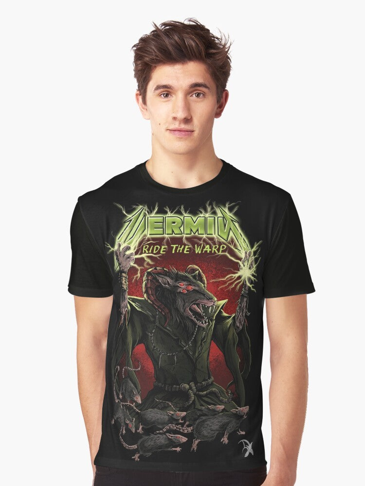 Warhammer Skaven fantasy gaming graphic t-shirt design - Men