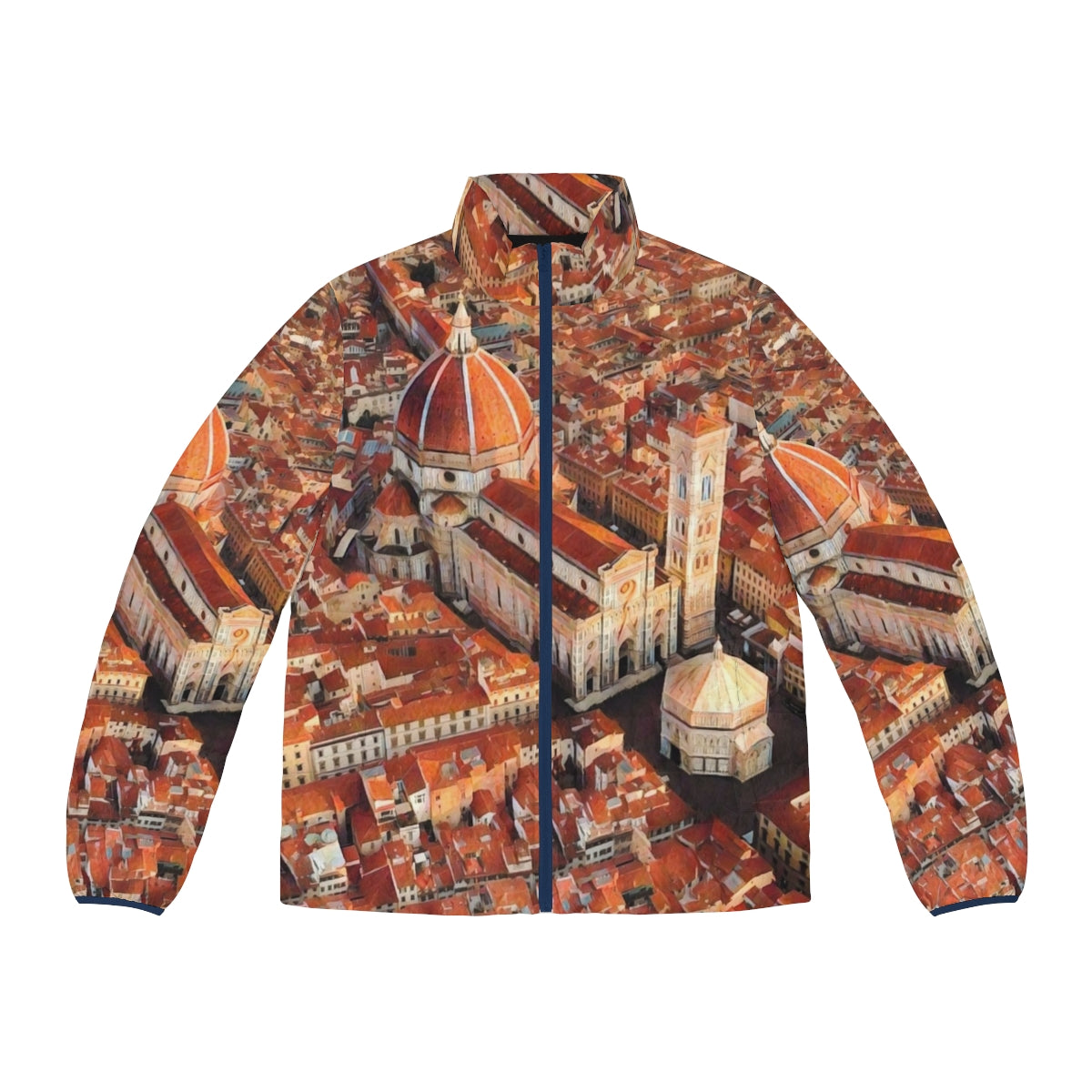 Florence Puffer Jacket - Explore the historic cityscape of Florence, Italy