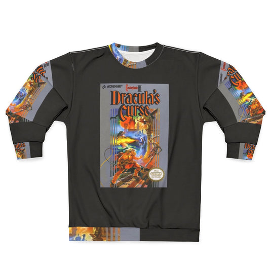 Castlevania III Dracula's Curse Retro Gaming Sweatshirt