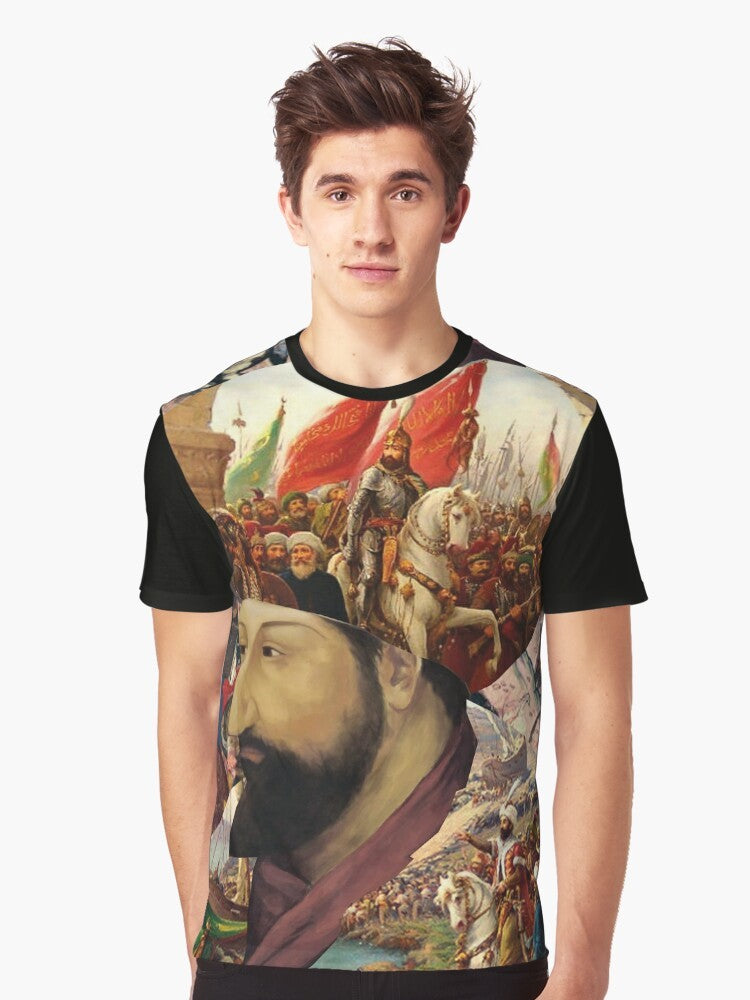 Fatih Sultan Mehmet Ottoman Empire Graphic T-Shirt - Men