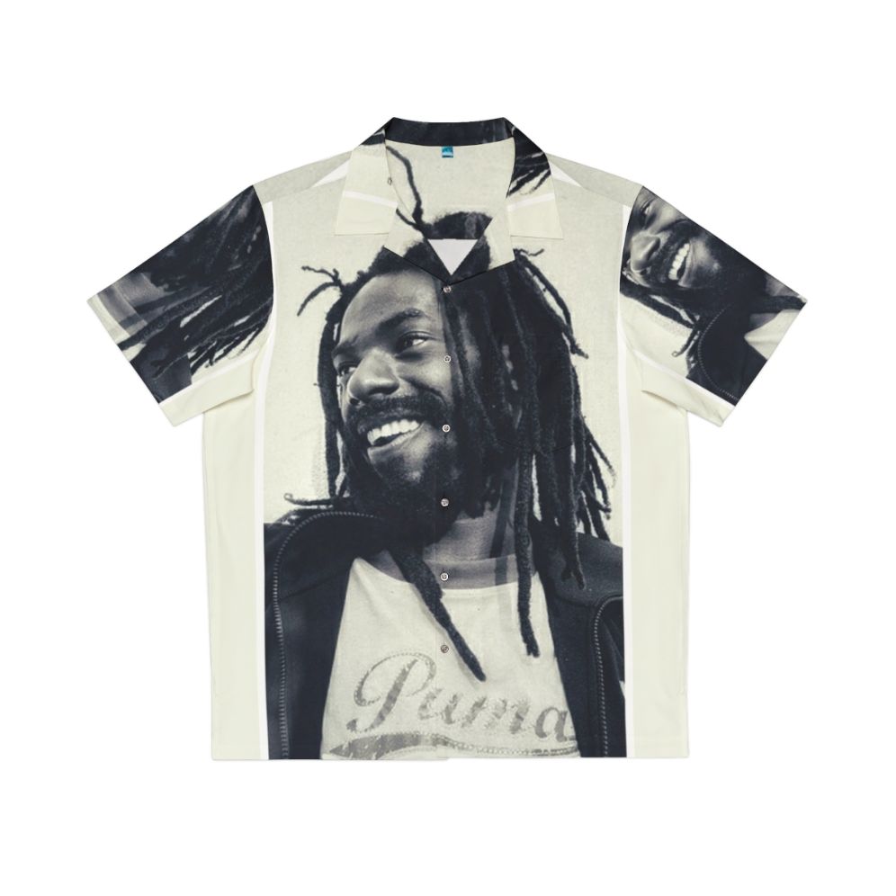 Buju Banton Hawaiian shirt with retro reggae music style