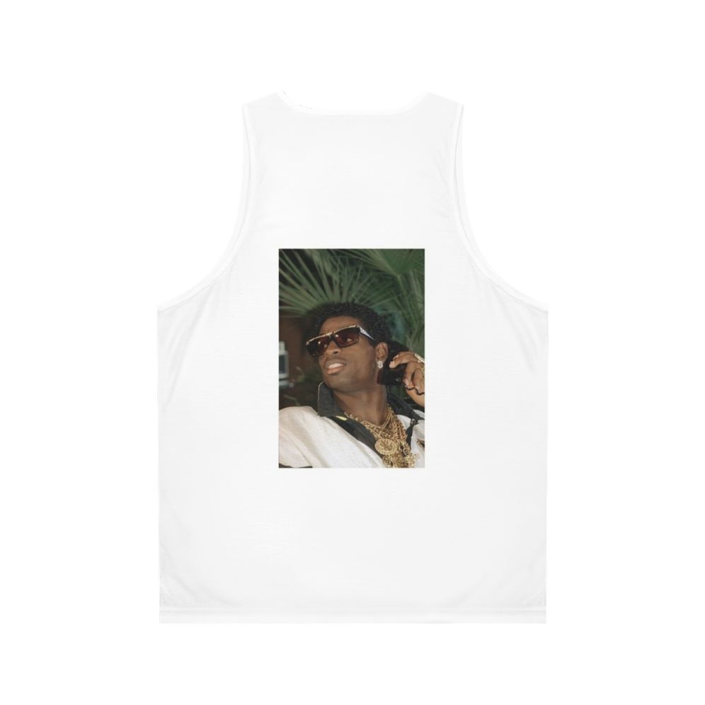 Dion Sanders NFL Unisex Tank Top - Back