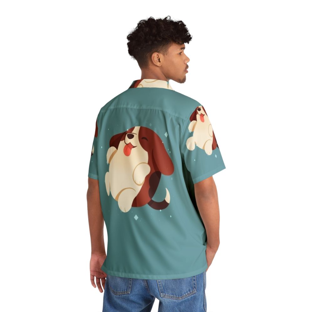 Puppy Beagle Hawaiian Shirt - People Back