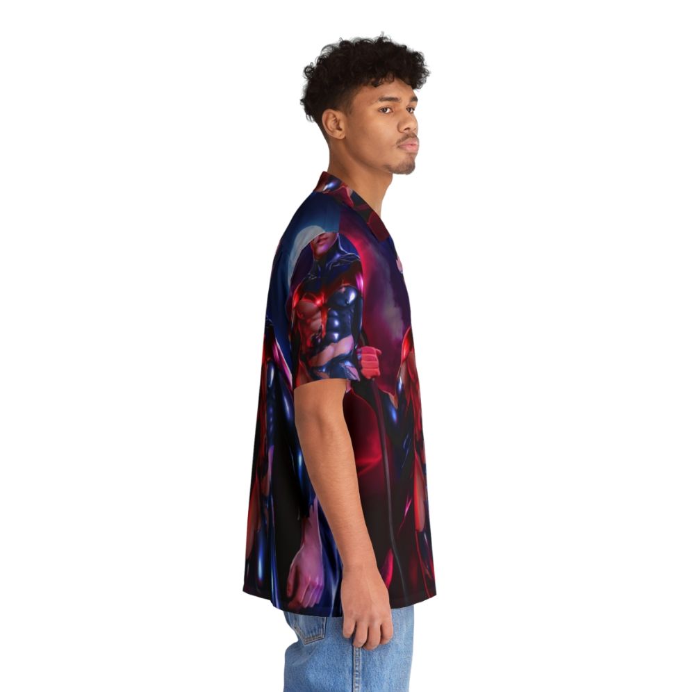 Vibrant red hot hawaiian shirt - People Pight