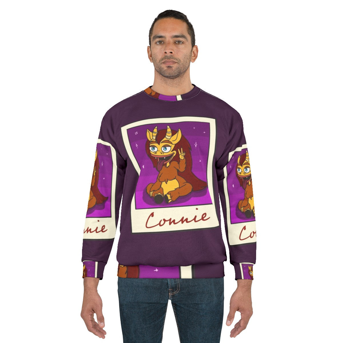 Big Mouth Connie Hormone Monster Graphic Sweatshirt - men