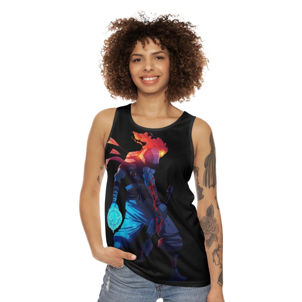 Dead Cells character design unisex tank top - women