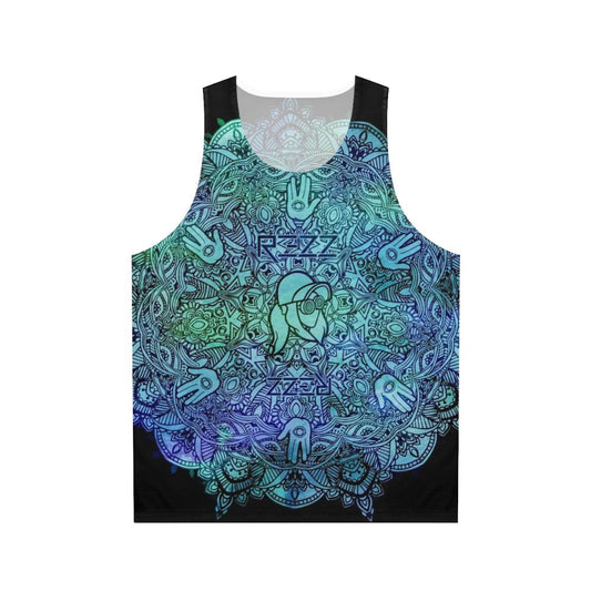 Rezz mandala design unisex tank top