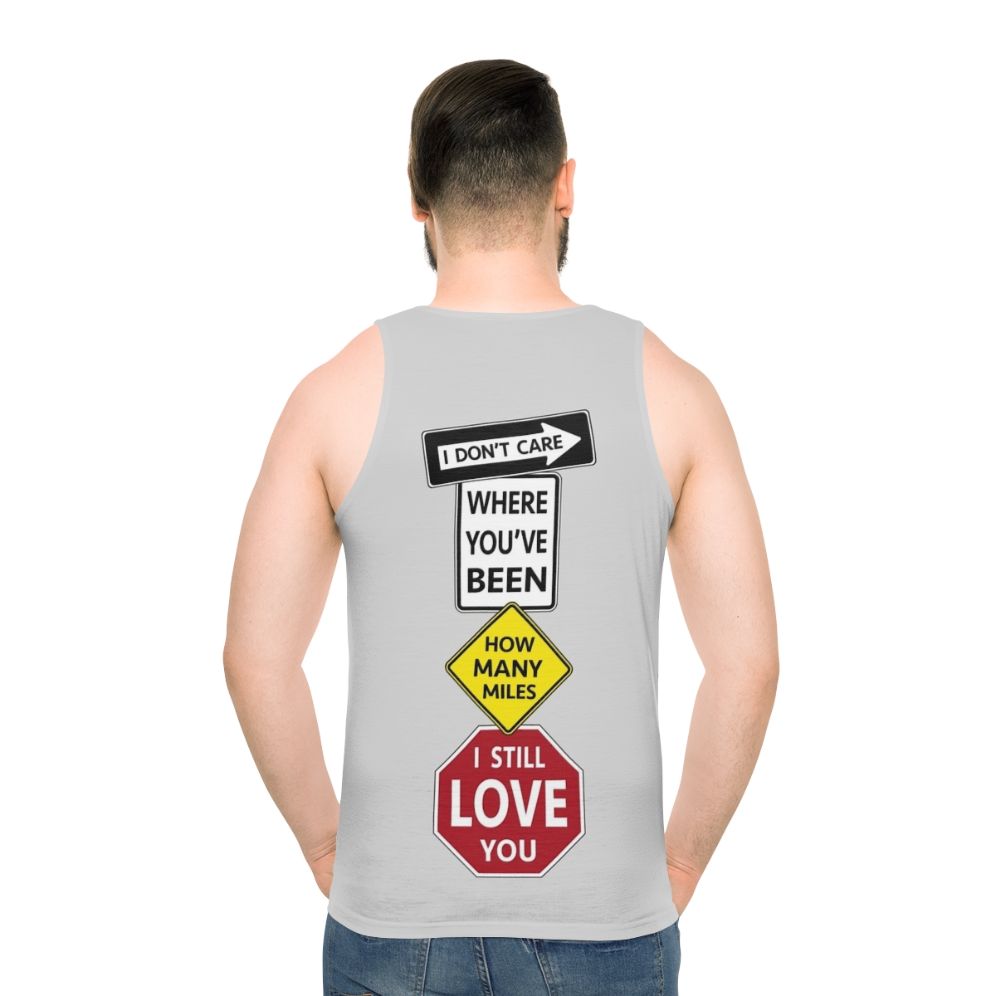 Watsky Sloppy Seconds Street Signs Unisex Tank Top - men back