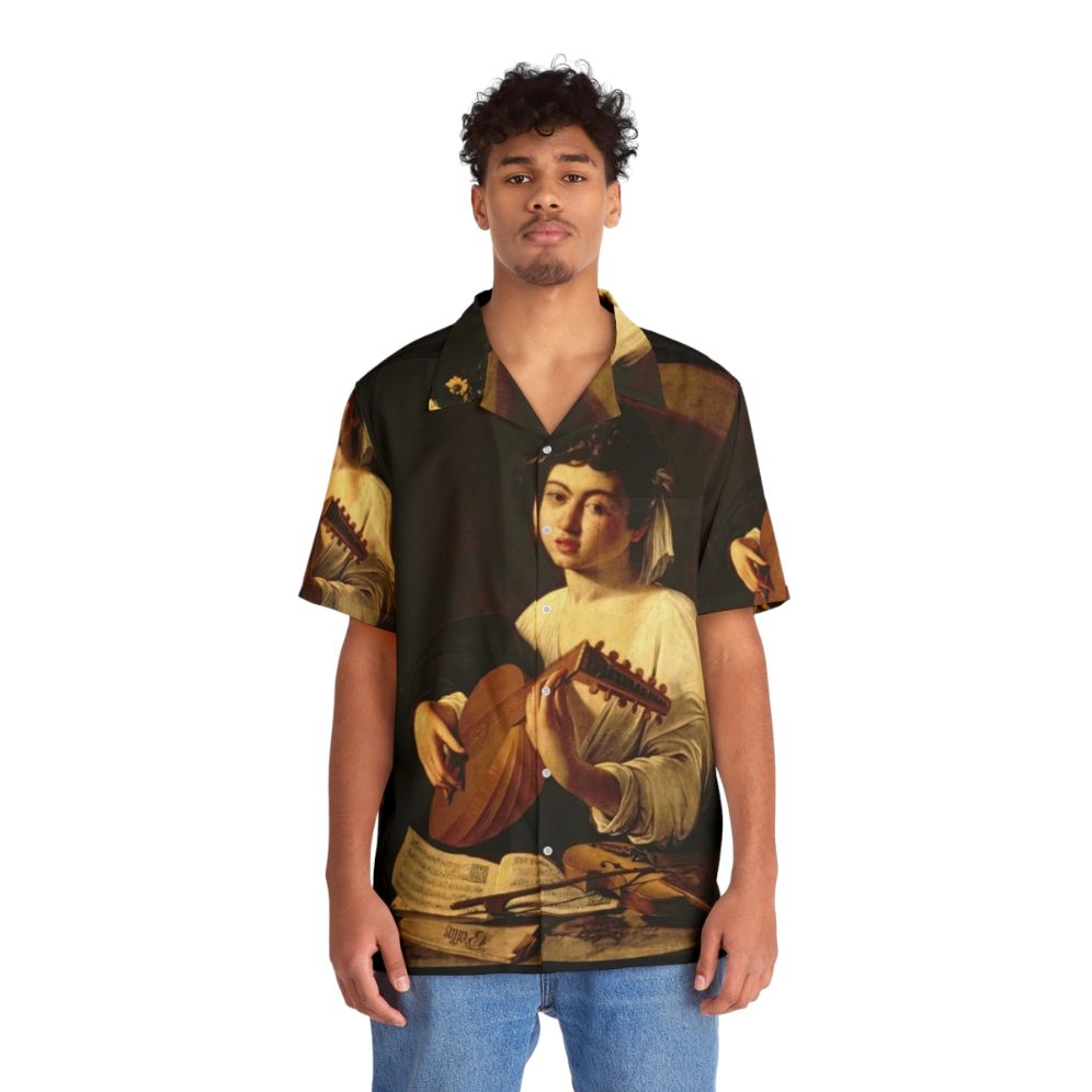 Caravaggio The Lute Player Hawaiian Shirt - People Front