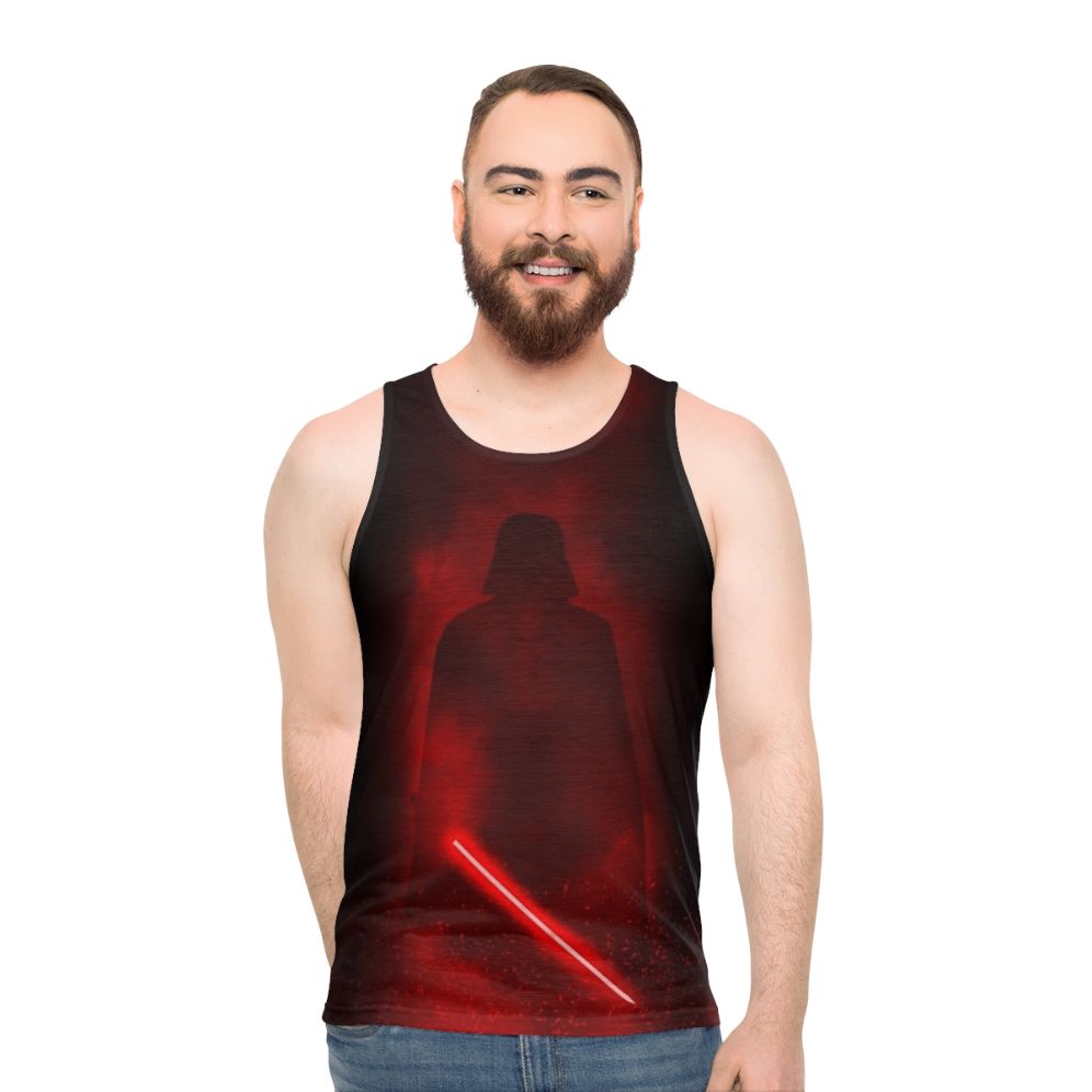 Minimalist Vader Unisex Tank Top - men