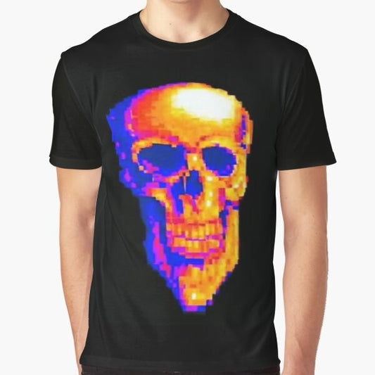 Sam Hyde Million Dollar Extreme World Peace Skull Graphic T-Shirt