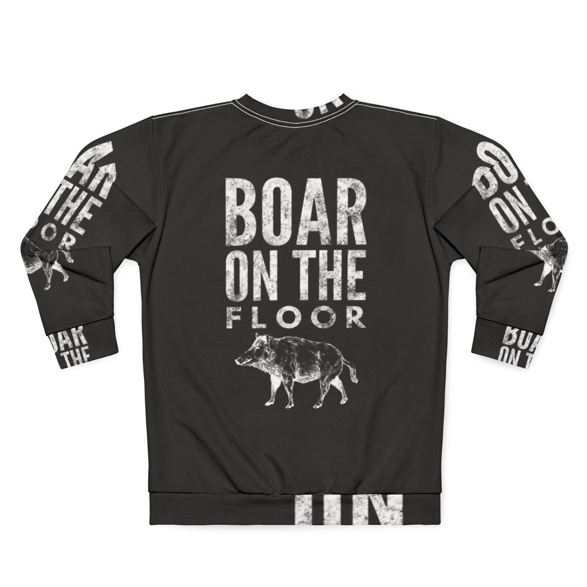 Boar Hunting Sweatshirt - Back