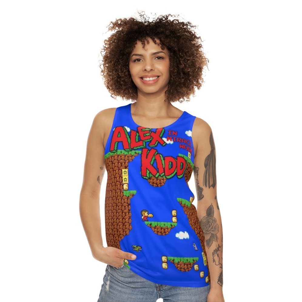 Alex Kidd in Miracle World Unisex Tank Top - women