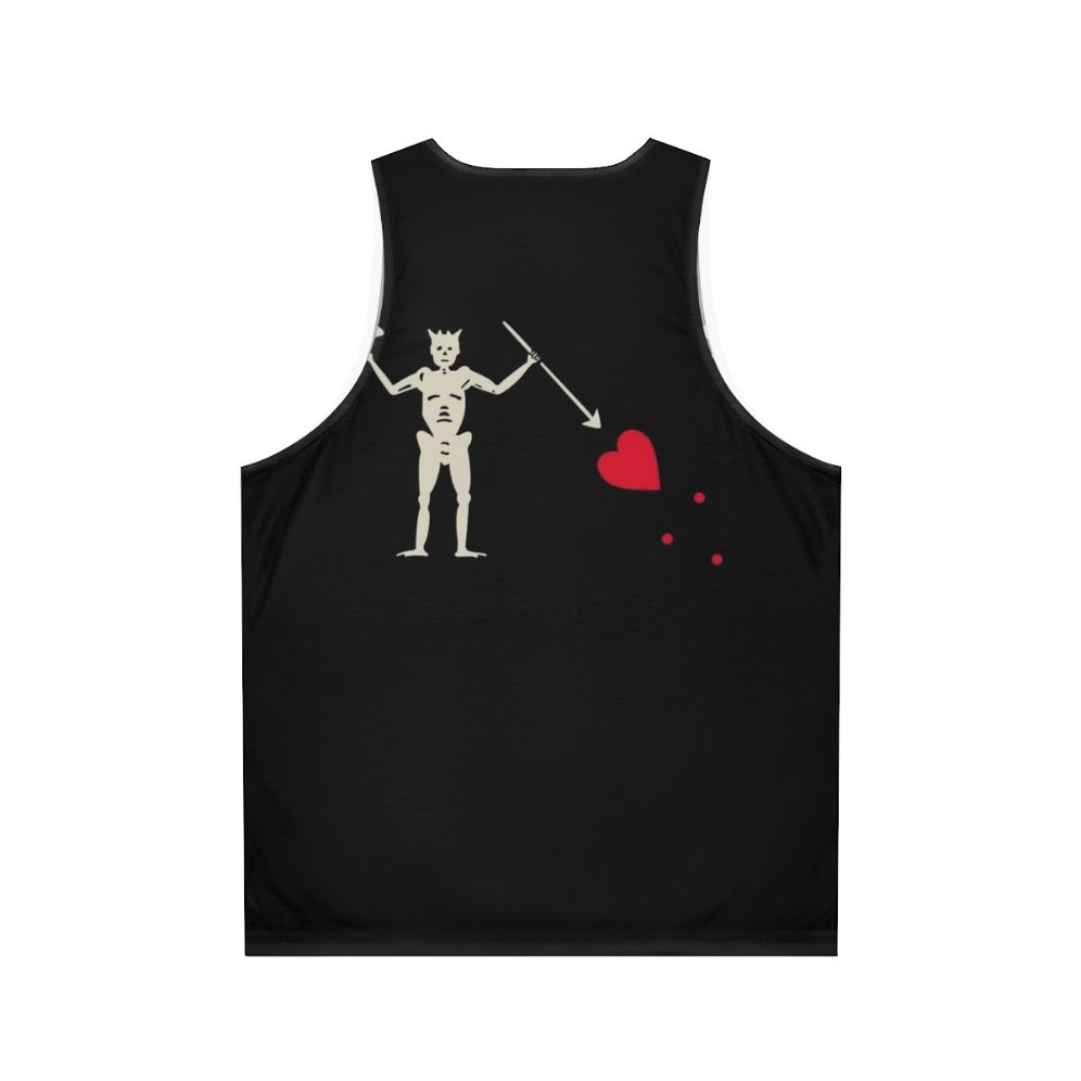 Blackbeard Edward Teach Pirate Tank Top - Back