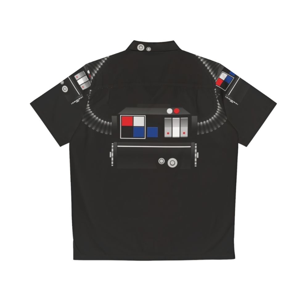 Tie Fighter Pilot Hawaiian Shirt - Star Wars Inspired Costume - Back