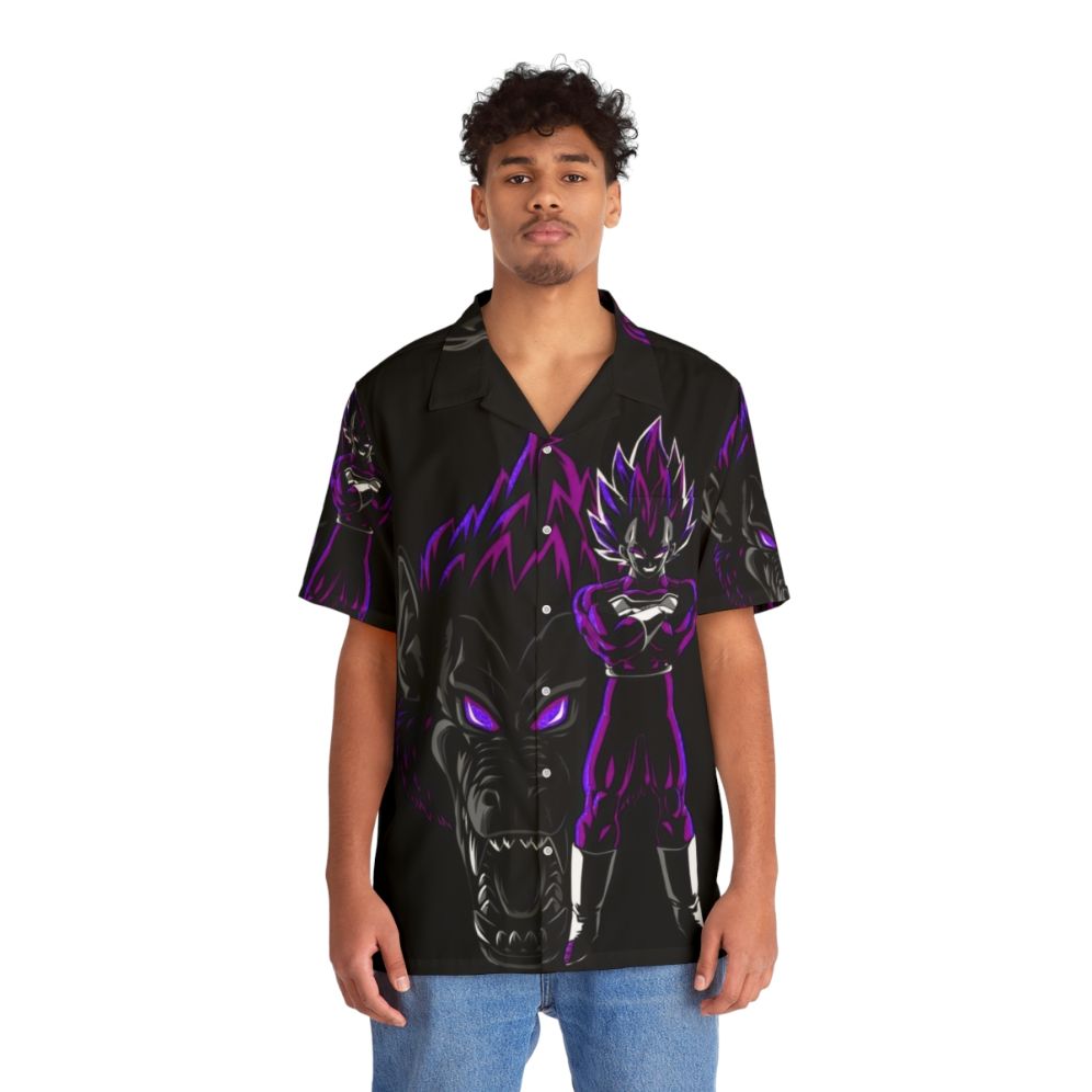 Vegeta Ultra Ego Dragon Ball Z Hawaiian Shirt - People Front