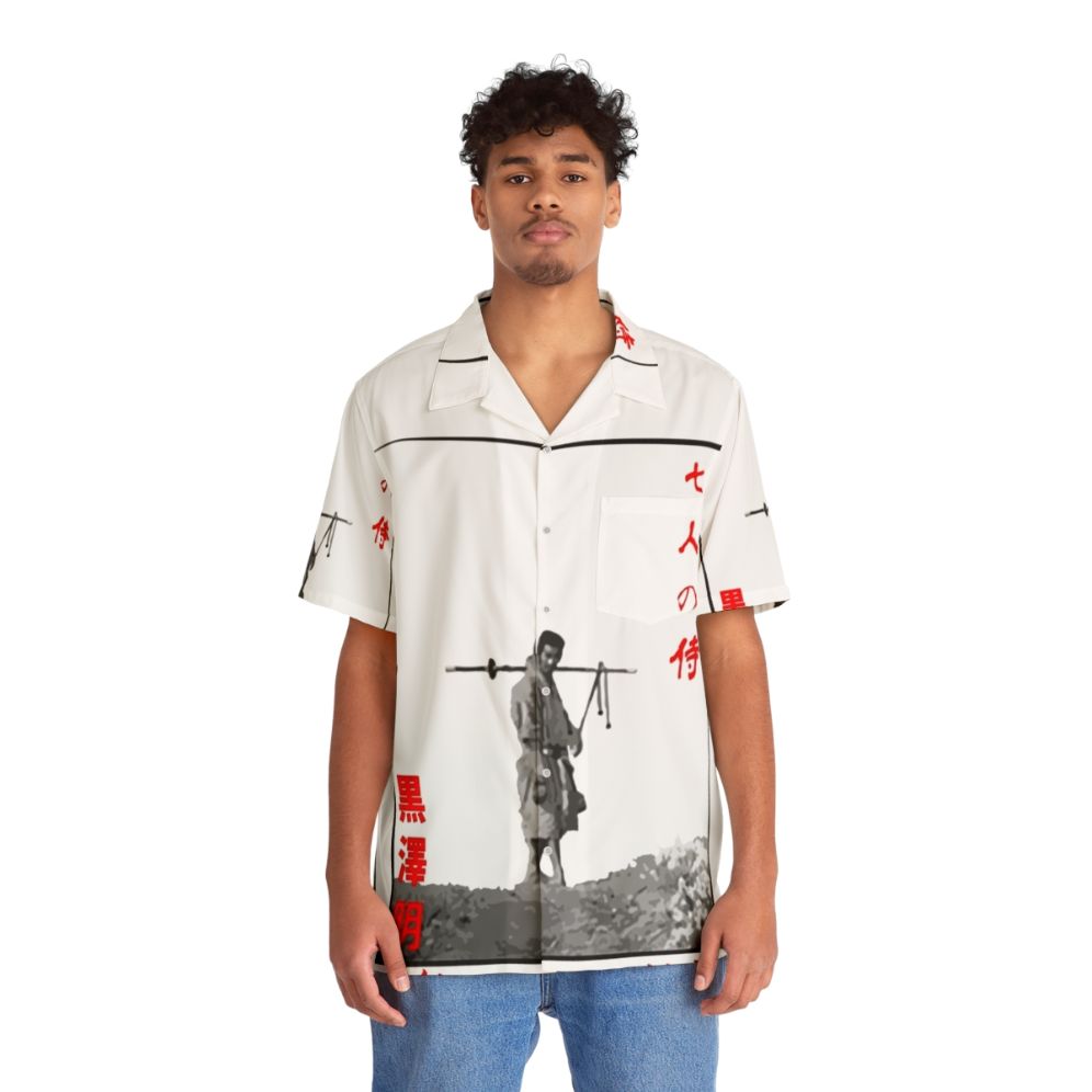 7 Samurai Hawaiian Shirt - Classic Japanese Film Inspired Aloha Wear - Lifestyle