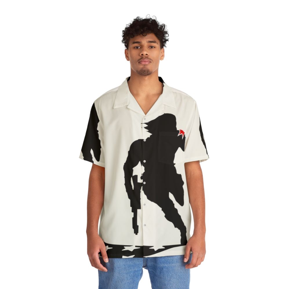 The Winter Soldier Marvel Hawaiian Shirt - People Front