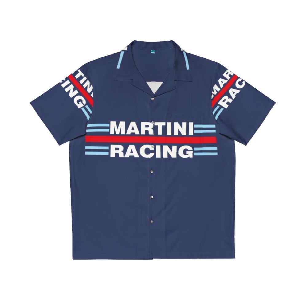 Vintage Martini Racing Hawaiian Shirt