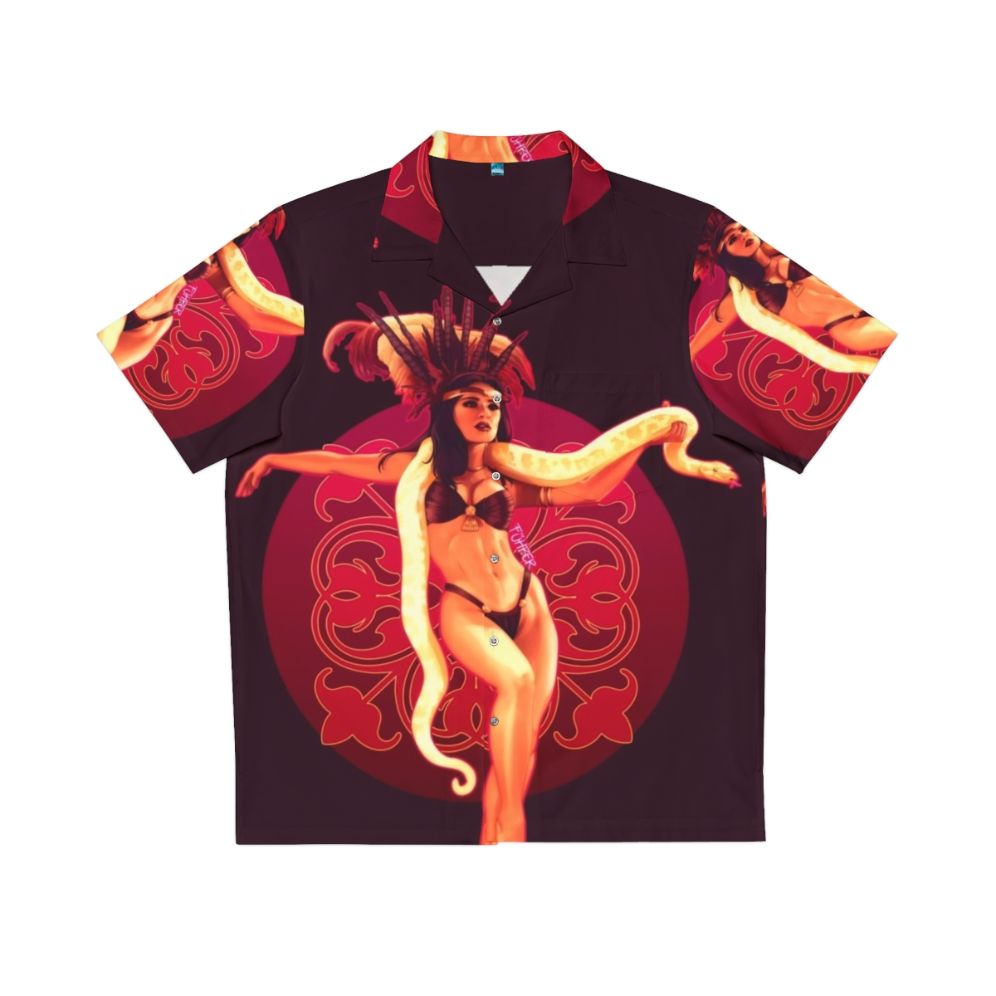 from dusk till dawn vampire hawaiian shirt movie design