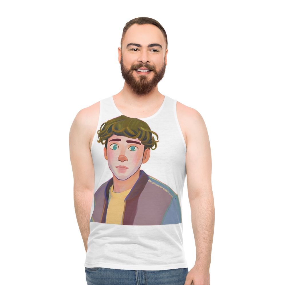 Heartstopper Charlie Spring Unisex Tank Top - men