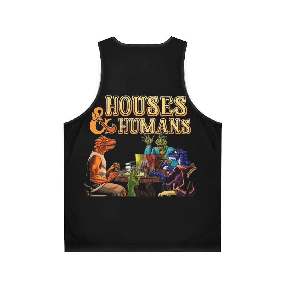 Dungeons and Dragons fantasy unisex tank top - Back