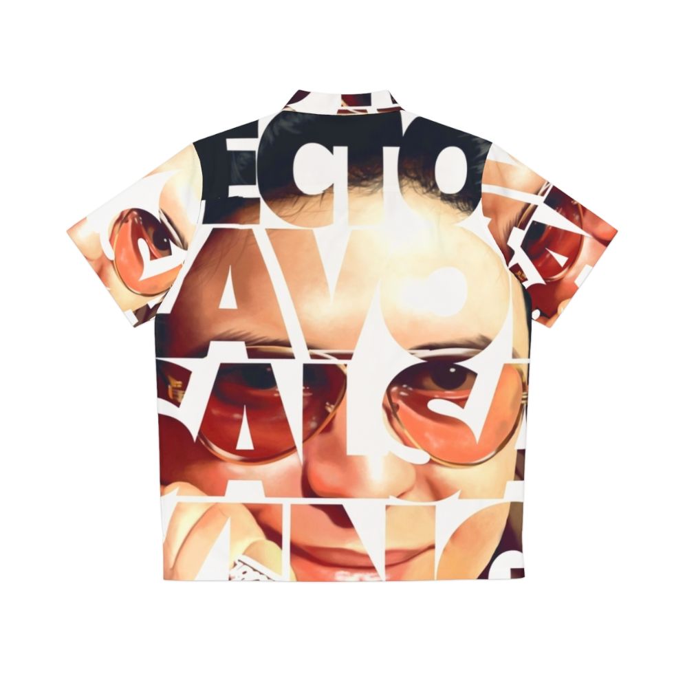 Hector Lavoe "The Salsa King" Hawaiian Shirt - Back