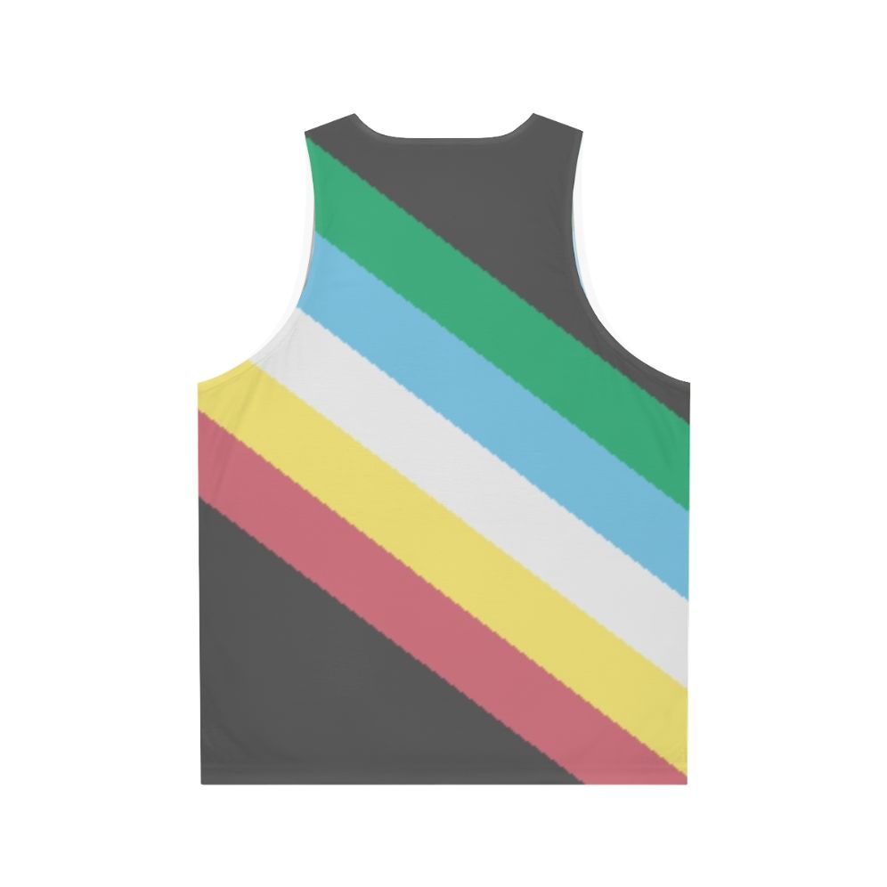 Disability Pride Unisex Tank Top - Back