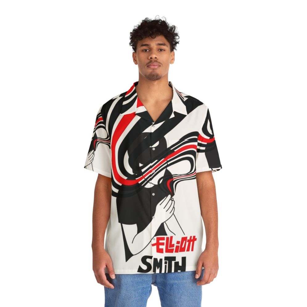 Elliott Smith 'Either/8' Hawaiian Shirt - People Front