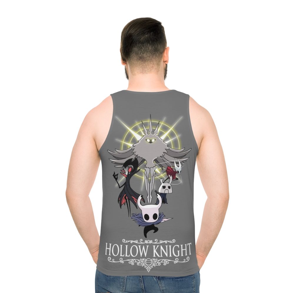 Hollow Knight Unisex Metroidvania Inspired Tank Top - men back