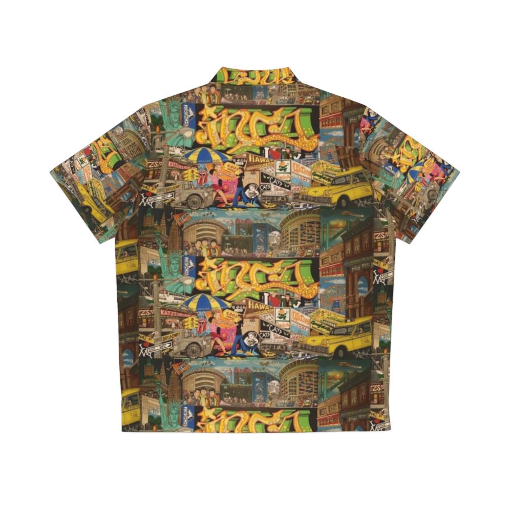 I Love NY Hawaiian Shirt - Back