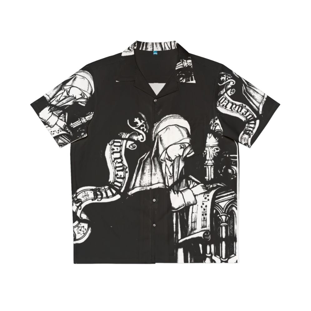 Hildegard Von Bingen Baroque Hawaiian Shirt