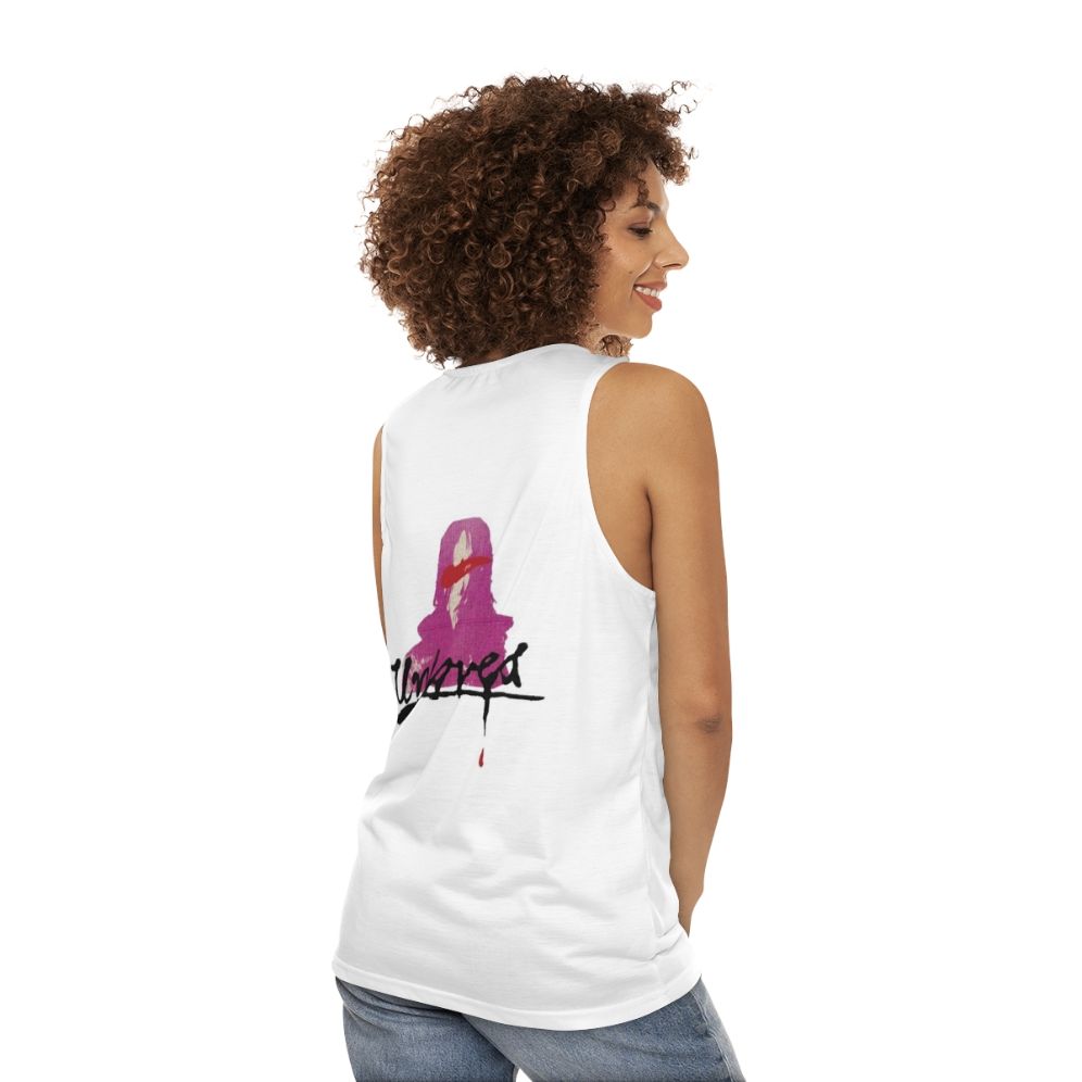 Unisex Unloved Band Tank Top - women back