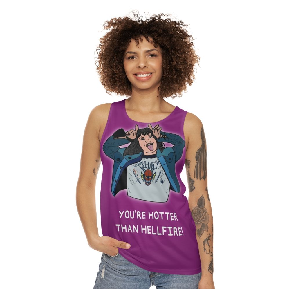 Eddie Munson Stranger Things Unisex Tank Top - women