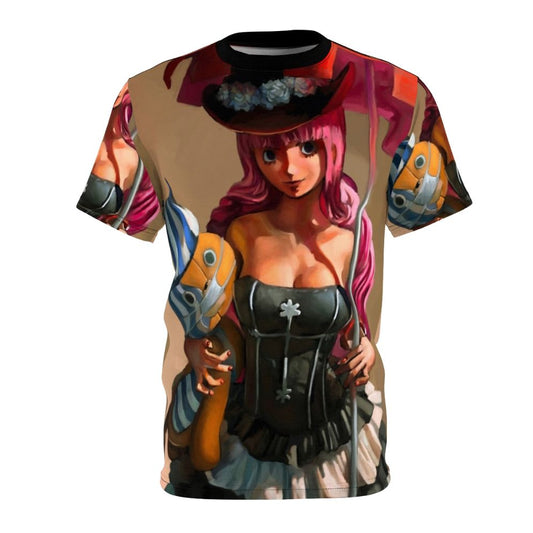 Stylish One Piece Perona Thriller Bark Anime T-Shirt