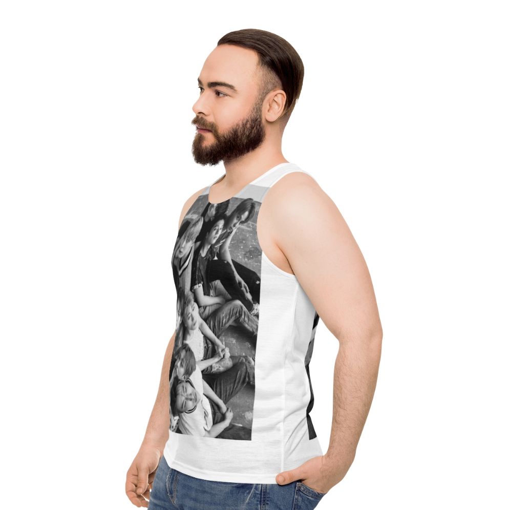 Ateez 'Dazed' Unisex Tank Top - men side