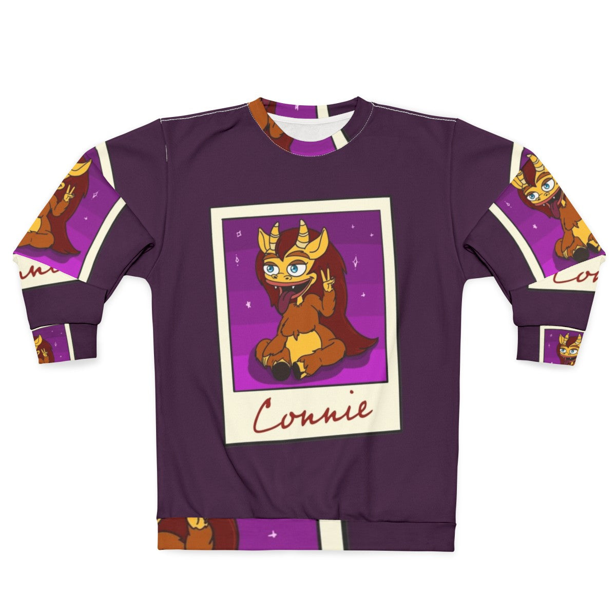 Big Mouth Connie Hormone Monster Graphic Sweatshirt