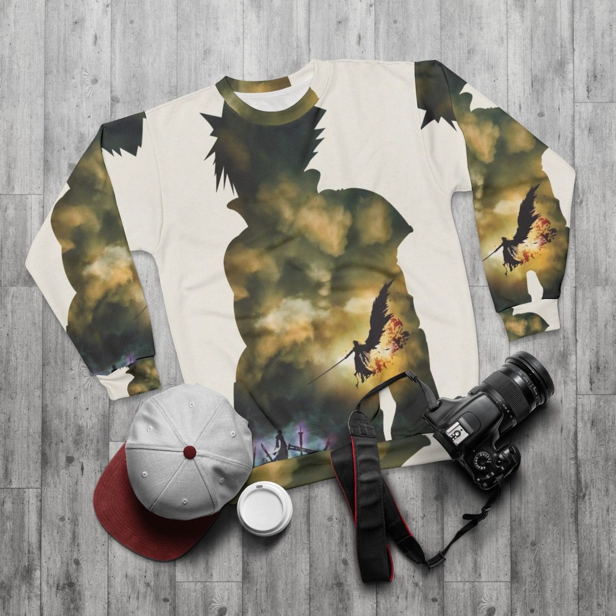 Final Fantasy 7 "I Will Never Be A Memory" Sweatshirt - flat lay